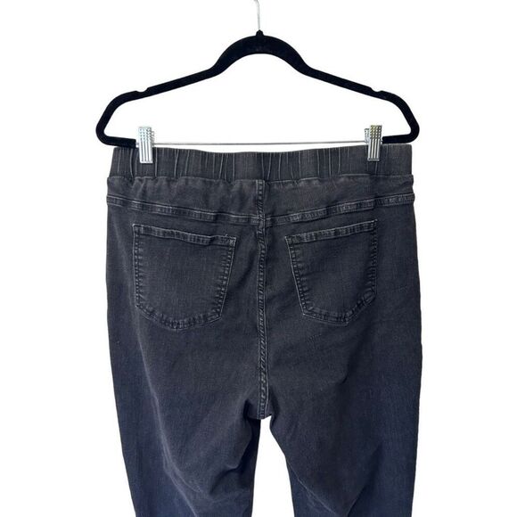 Universal Standard Black Pull On Pants Skinny Size Small Comfort Denim - Picture 5 of 9